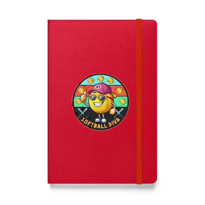 Softball Diva Hardcover Journal product image (1)