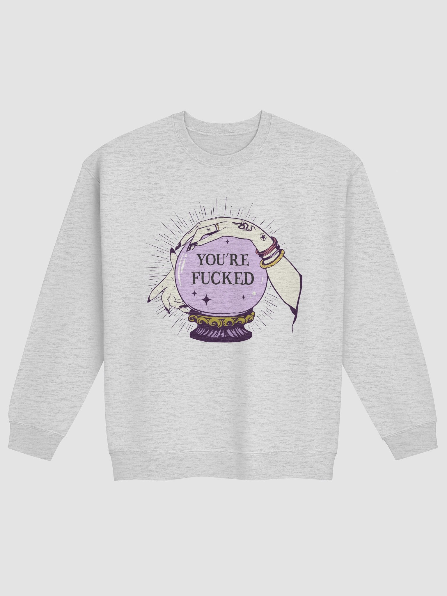 Future is fucked Crewneck product image (7)