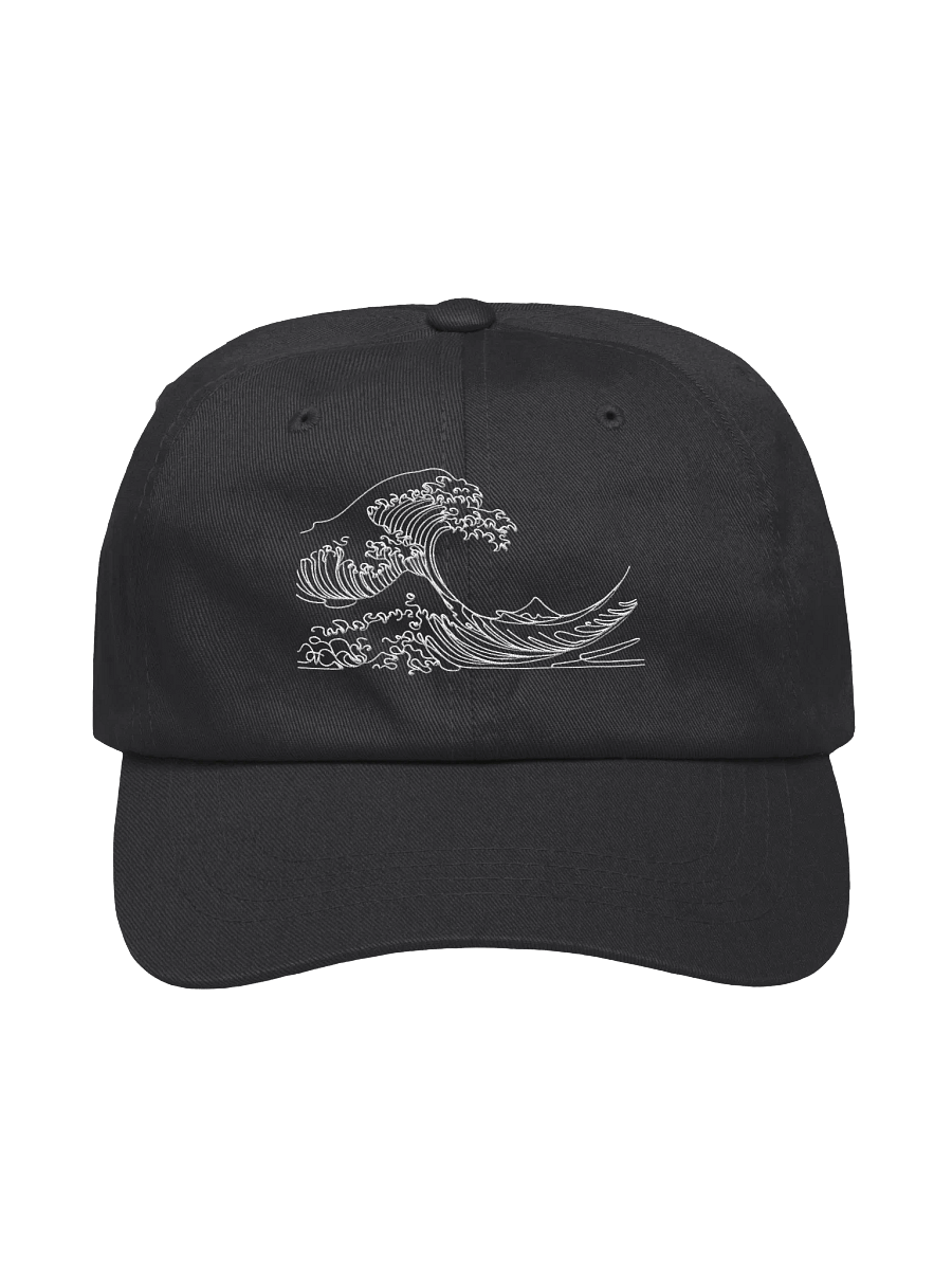 Kanagawa Waves Line Art Design Hat product image (3)