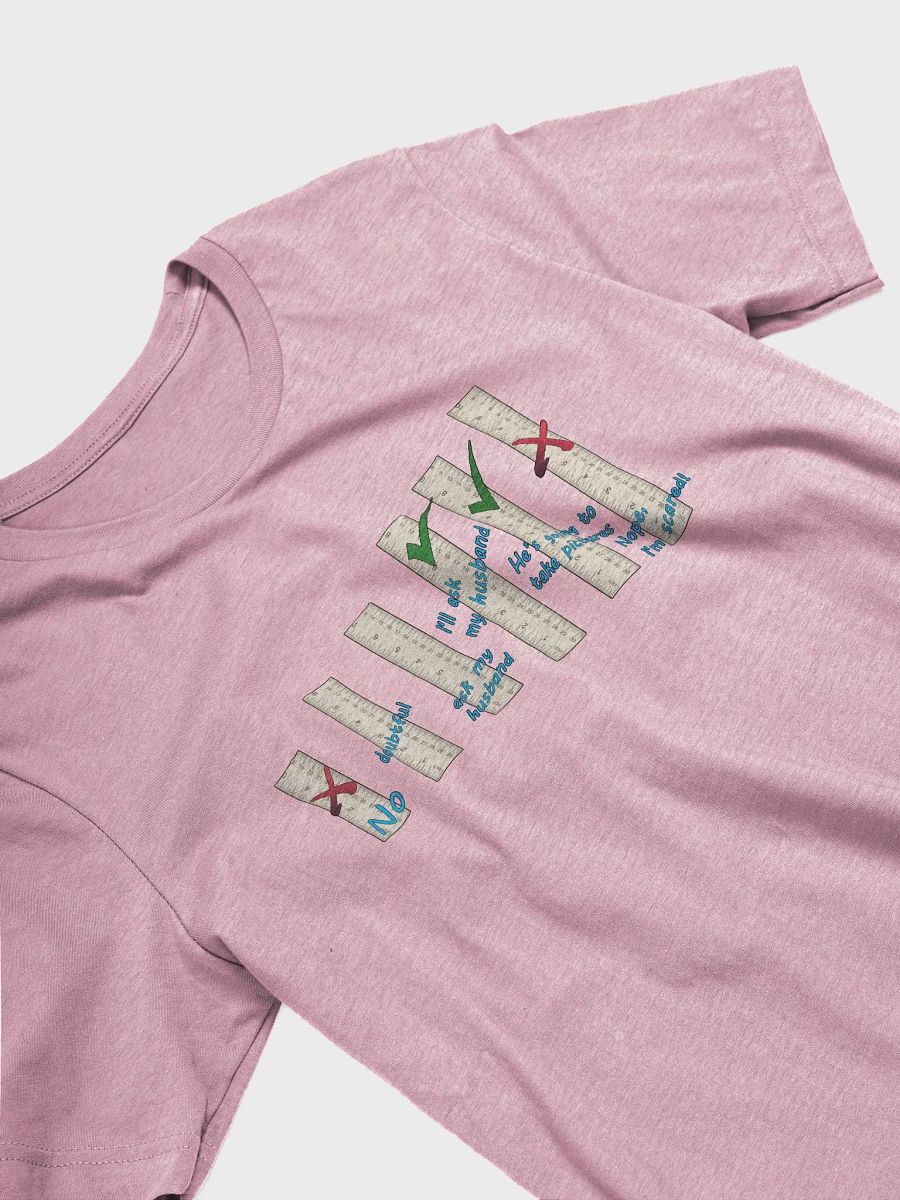 Hotwife ruler humor shirt product image (3)