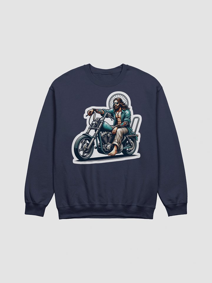 Rebel Rider Crewneck Sweatshirt product image (1)