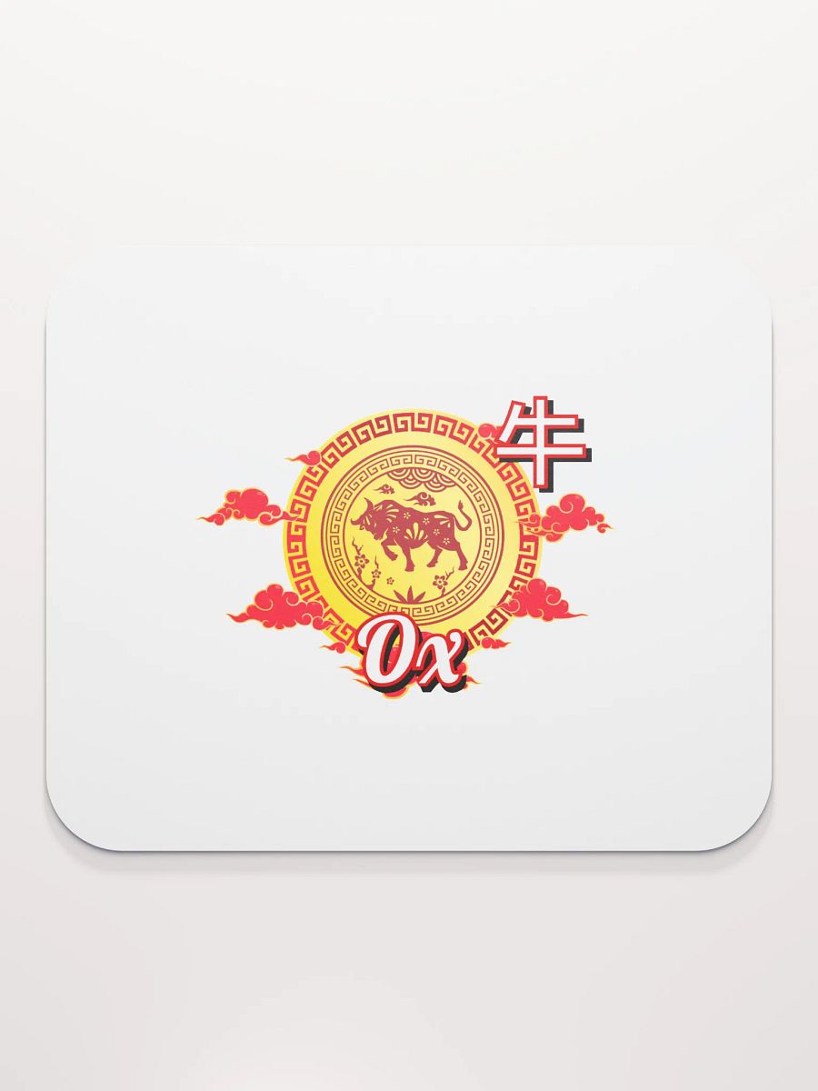 Ox - Chinese Zodiac Mouse Pad product image (2)