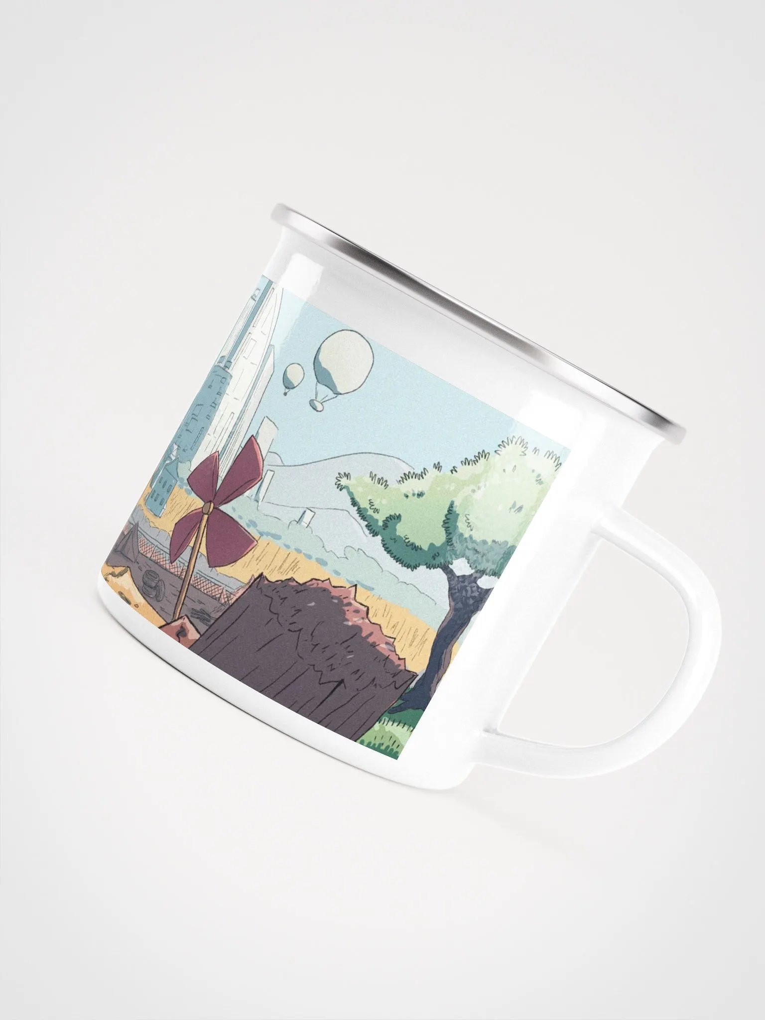 Defence of Hope | Enamel Mug product image (2)