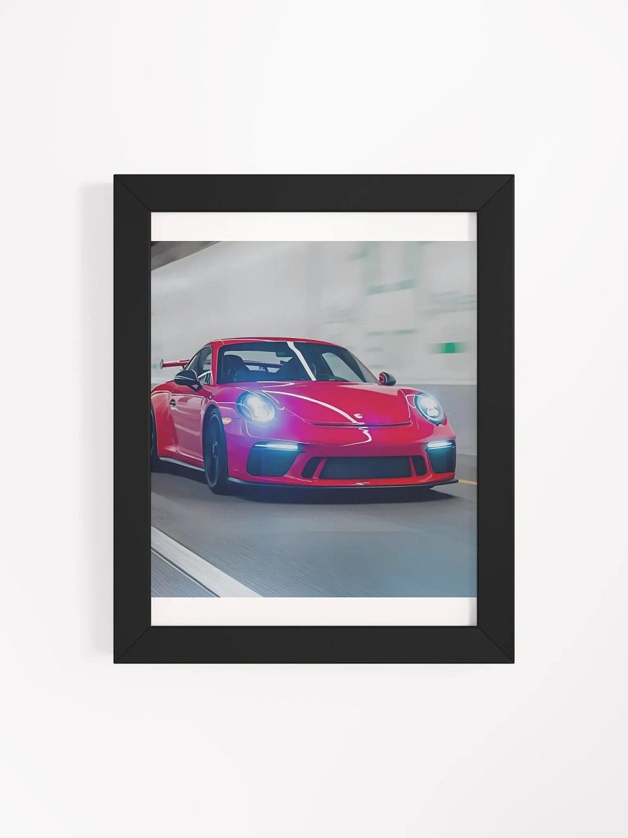 Wall Art Porsche Framed High-Quality Matte Poster (in) product image (100)