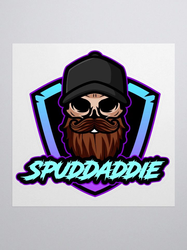 SpudDaddie logo sticker product image (1)
