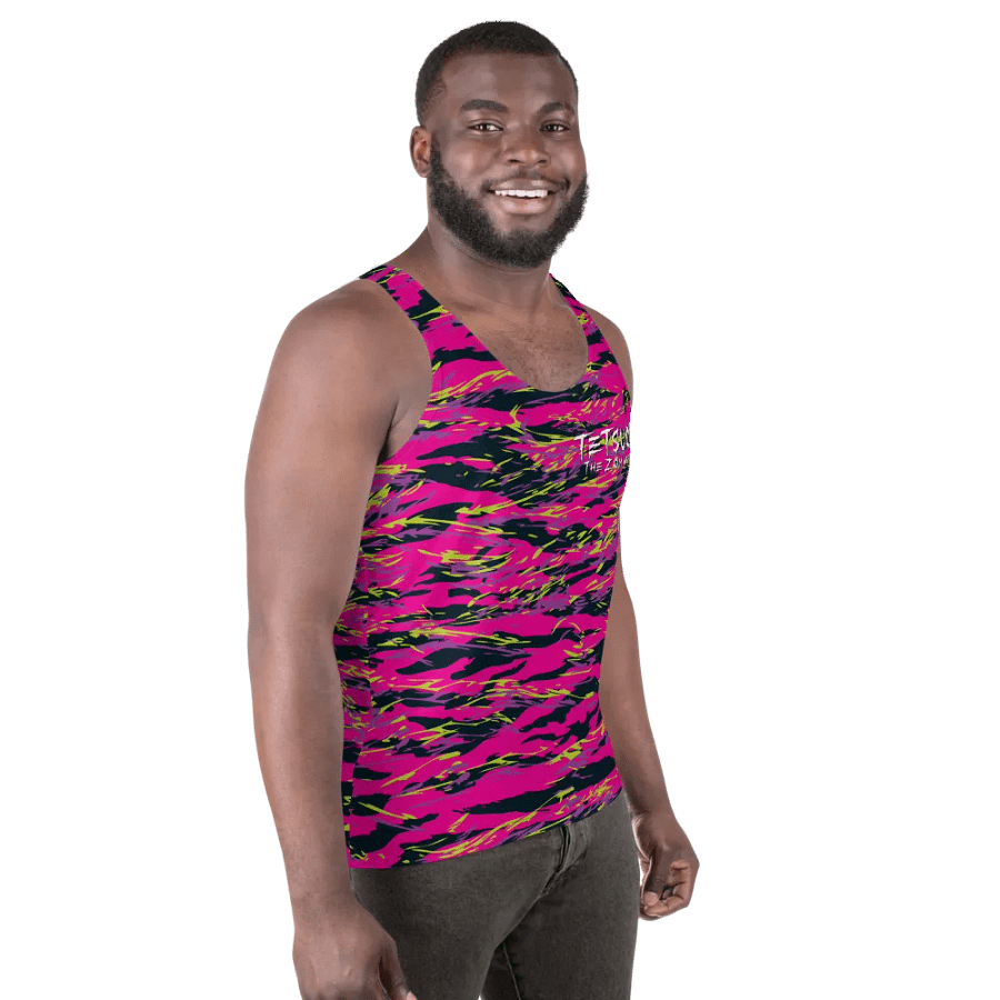 Pink Camo Sublimated Tank Top product image (7)