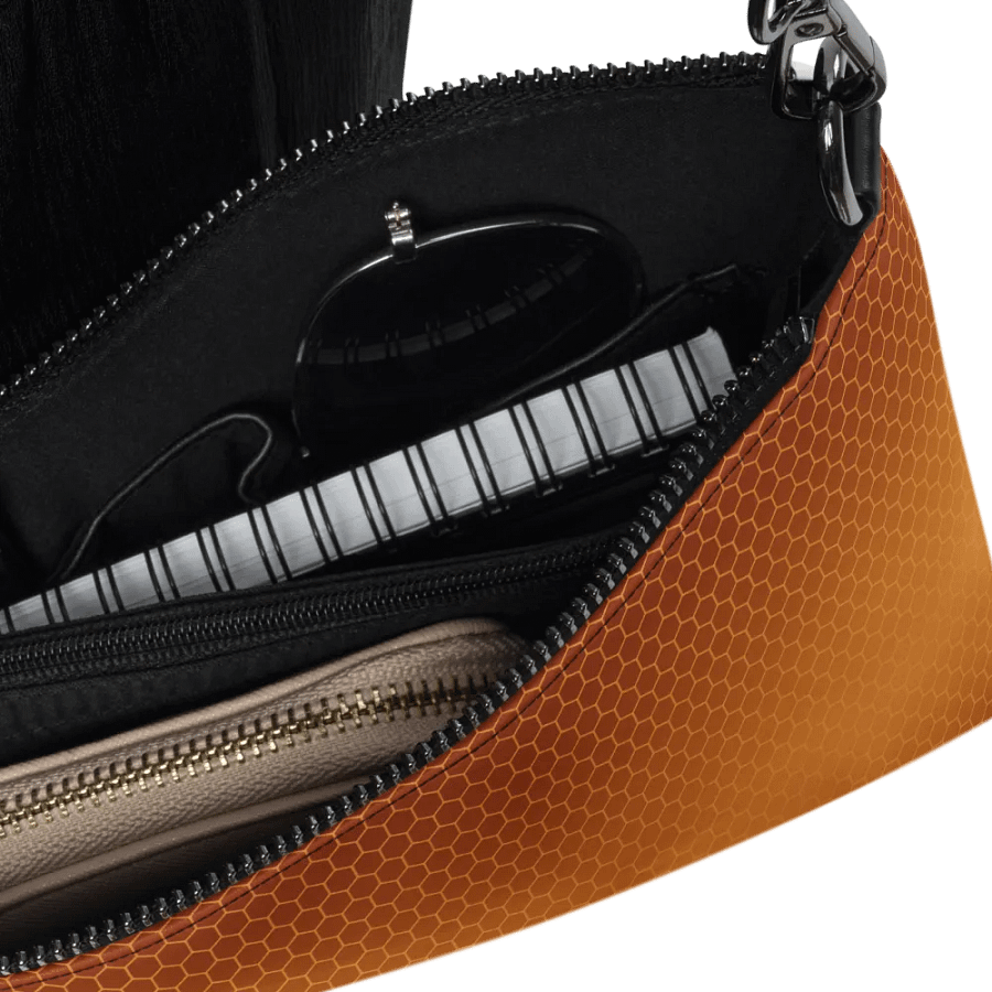 Warm Honeycomb Crossbody Bag product image (5)