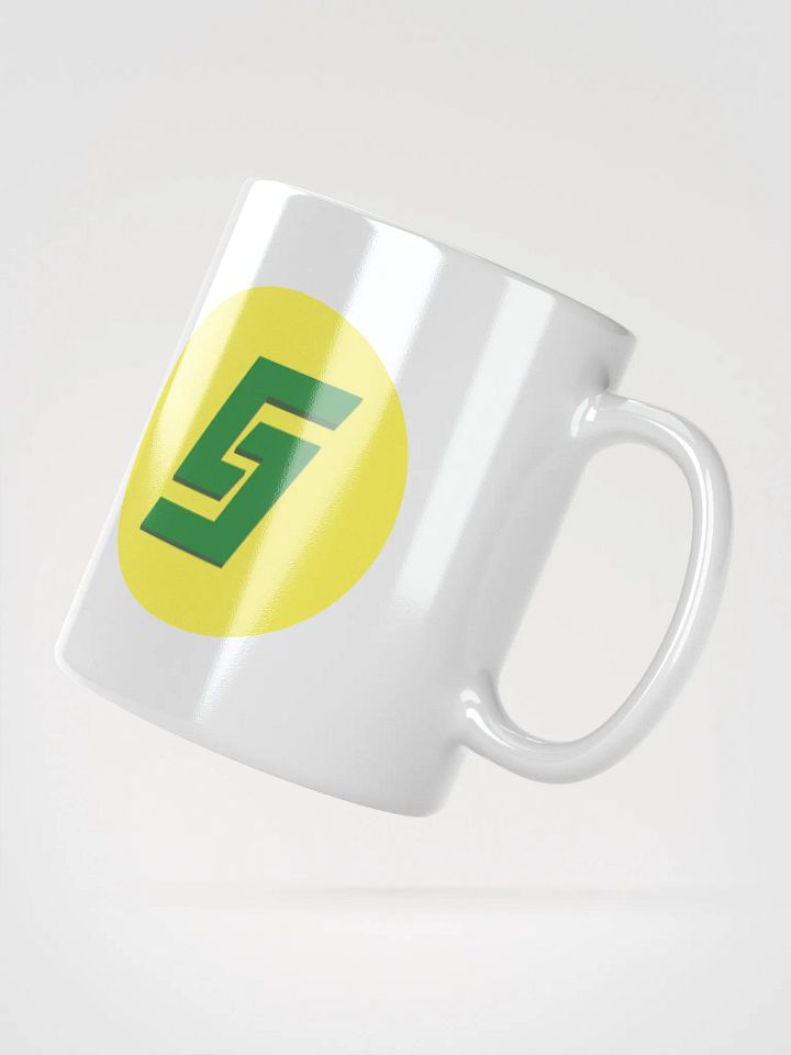 White GustyJ Logo Mug product image (6)