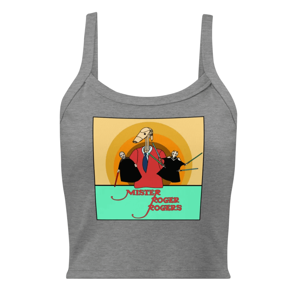 Mister Roger Rogers Crop Tank product image (1)