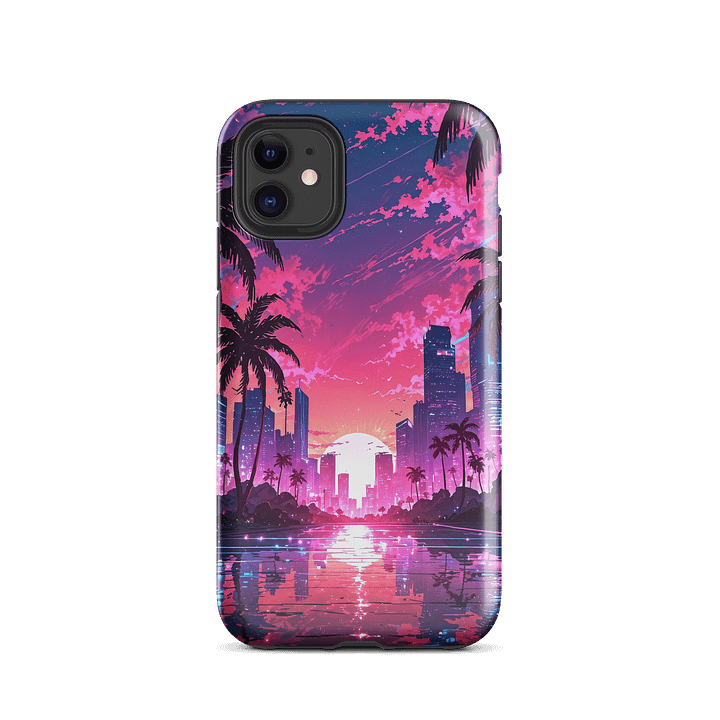 Sunset Cityscape iPhone Tough Case product image (47)