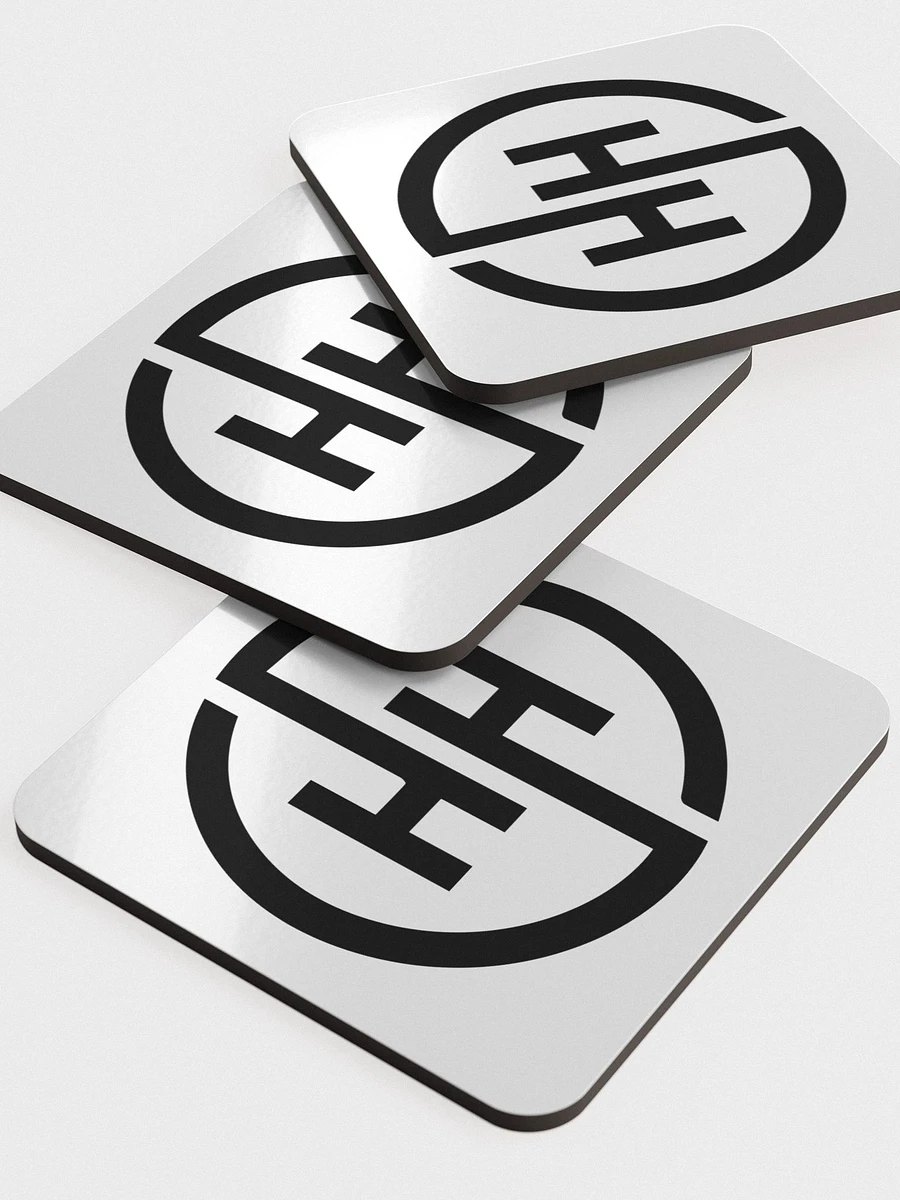 HH Monogram - Glossed Cork Coasters product image (5)