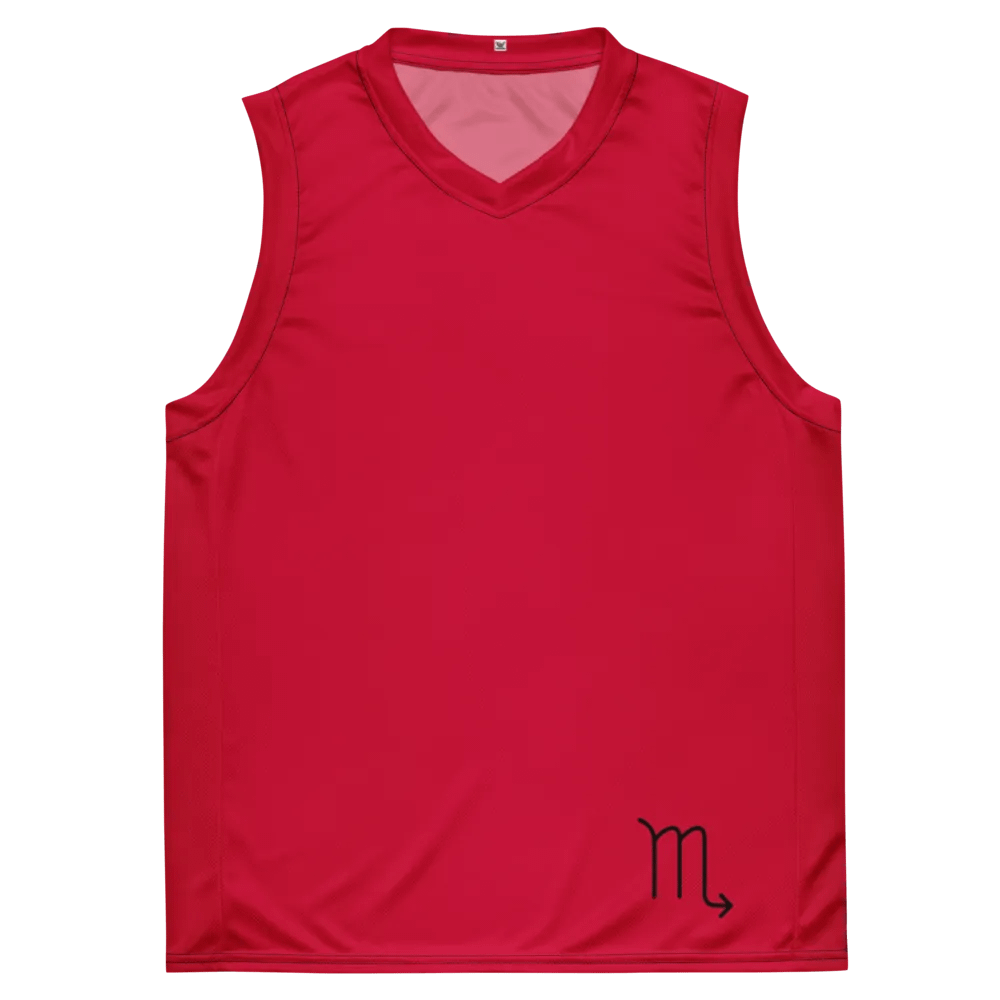 Stylish Scorpion All-Over Print Basketball Jersey product image (2)