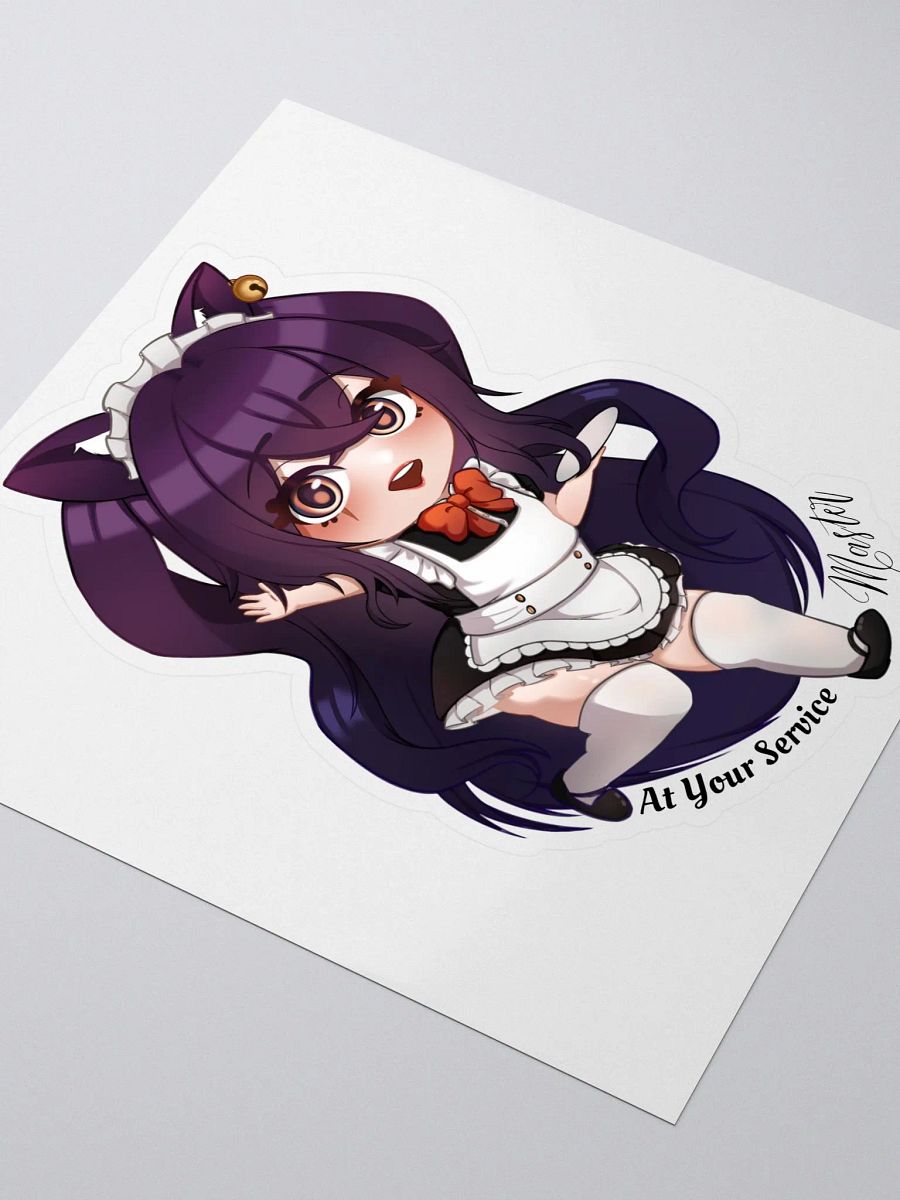 Maid Monty Kiss Cut Sticker product image (3)