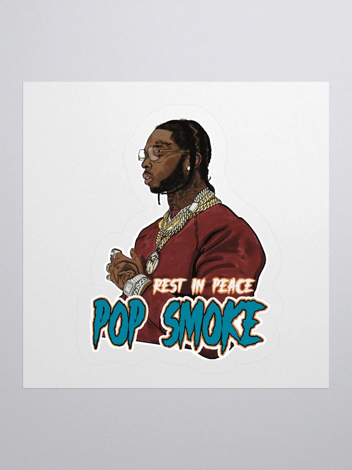 Pop Smoke Sticker product image (1)