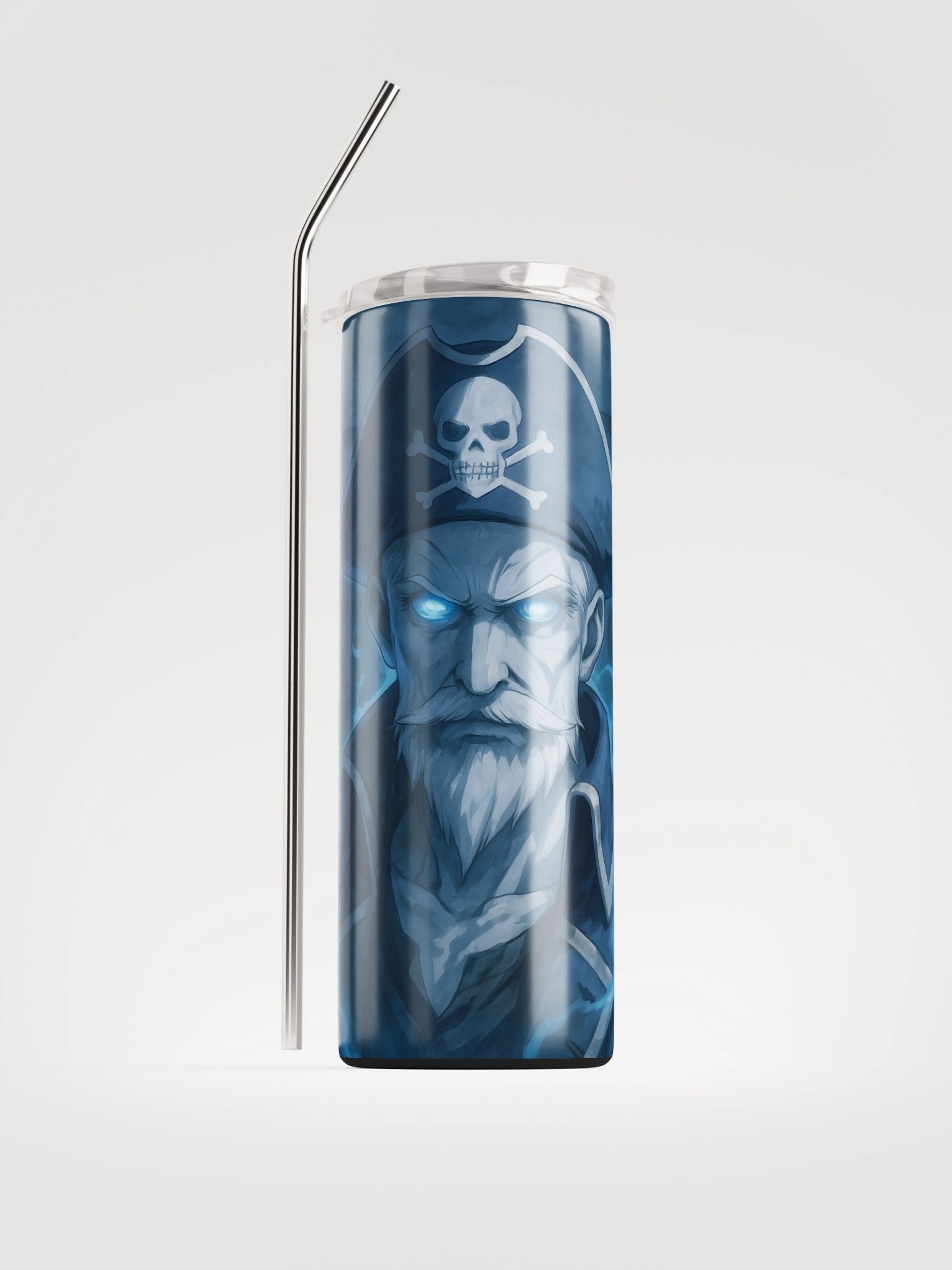 D1STURB3D_MAC Ghost Pirate Stainless Steel Tumbler product image (1)