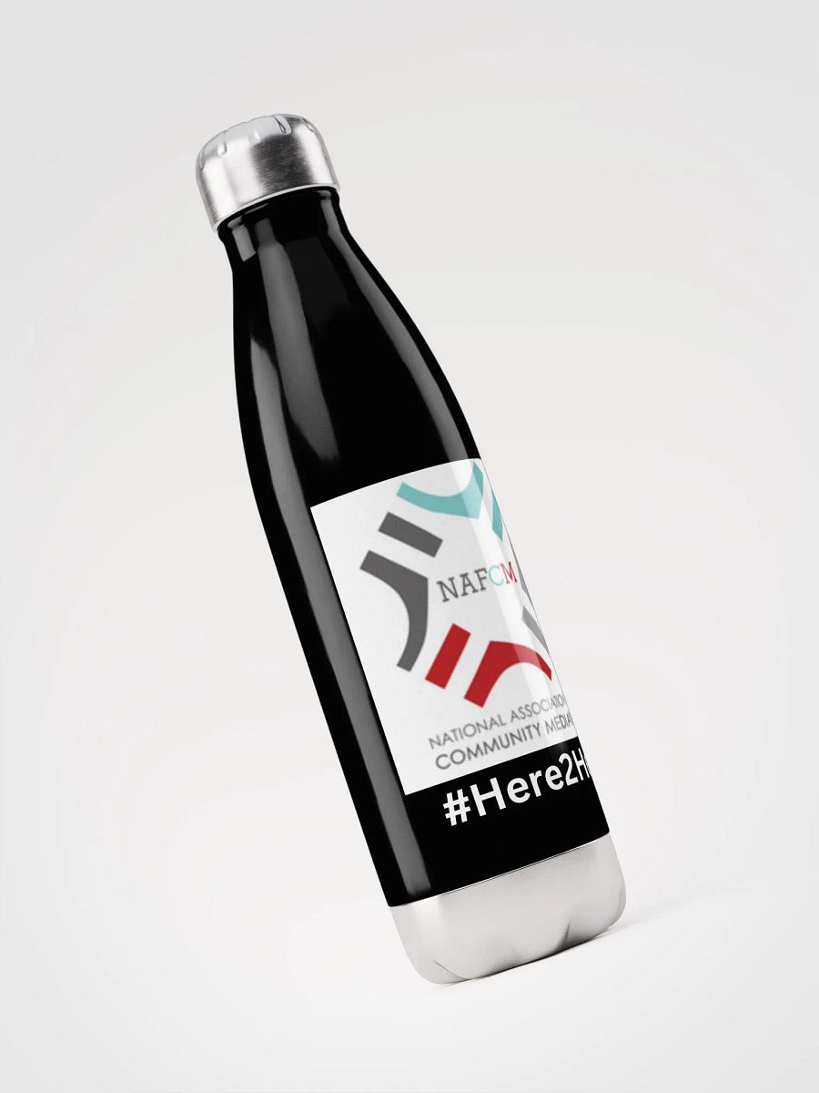 NAFCM Logo Stainless Steel Water Bottle product image (3)