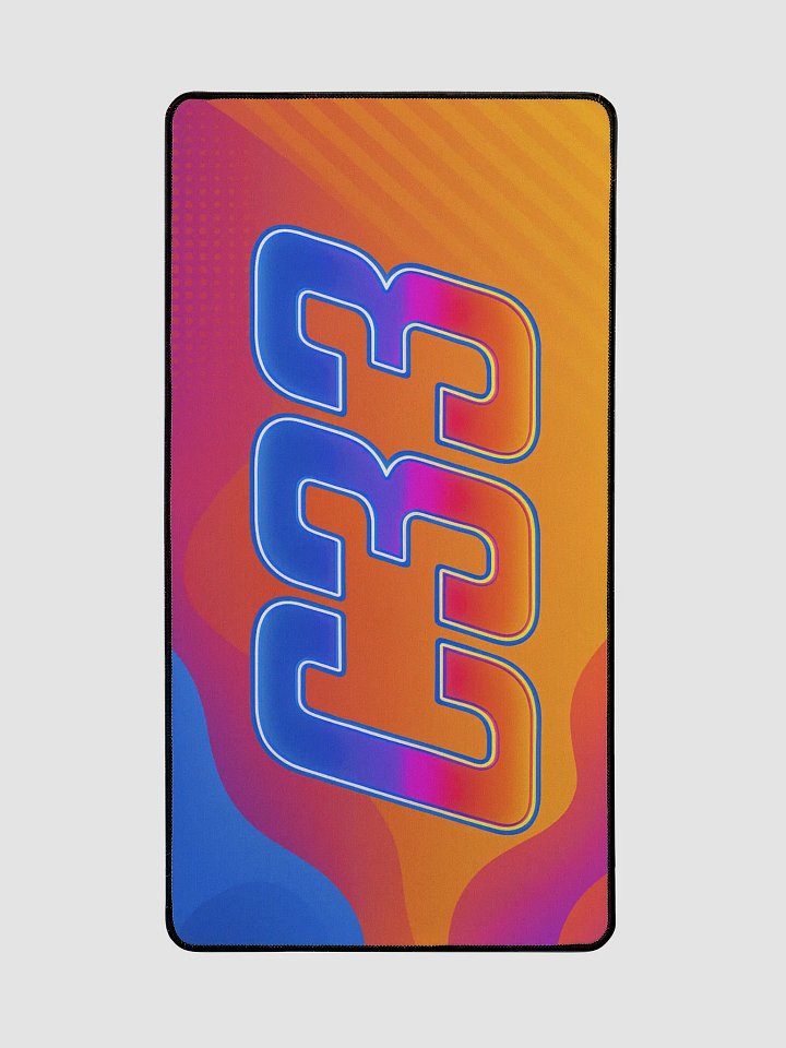 C33 Glow 95 15.5" x 31.5" Deskmat product image (2)
