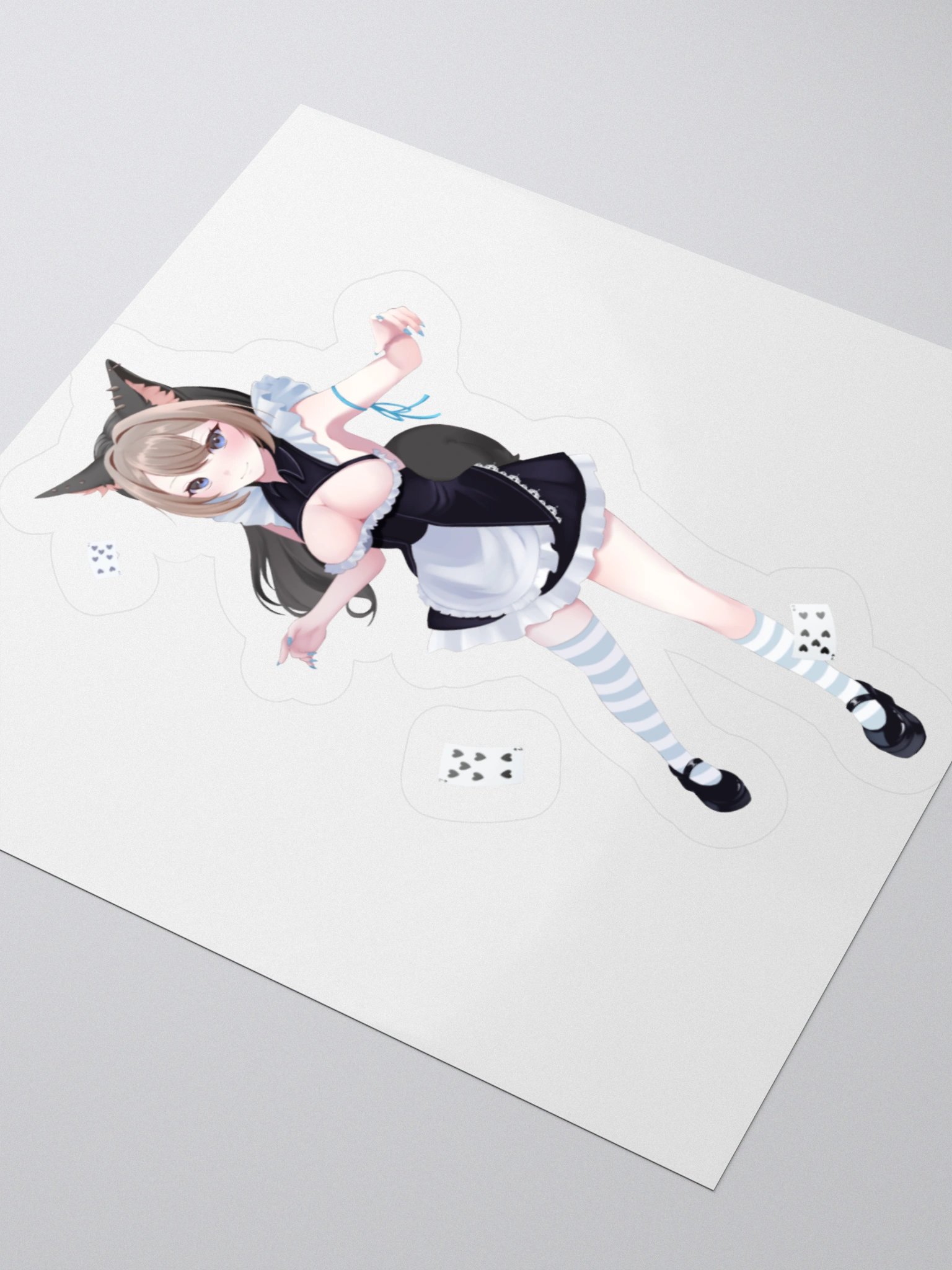 White Girl Wonderland sticker product image (8)