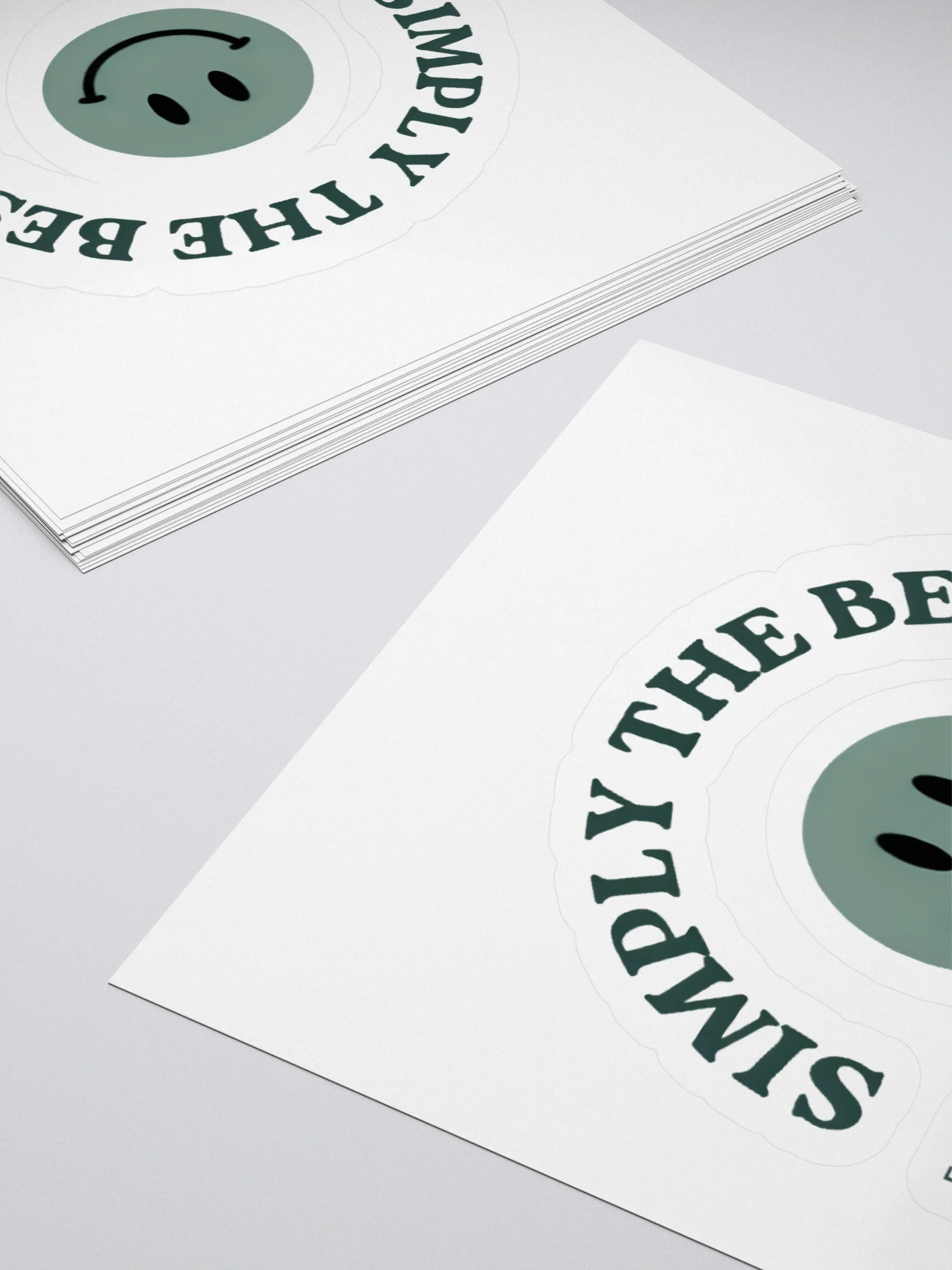 Simply The Best – Smiley Sticker product image (4)
