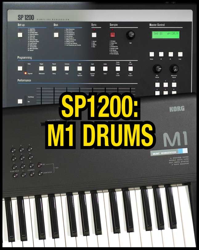 SP1200: Korg M1 Drums product image (1)