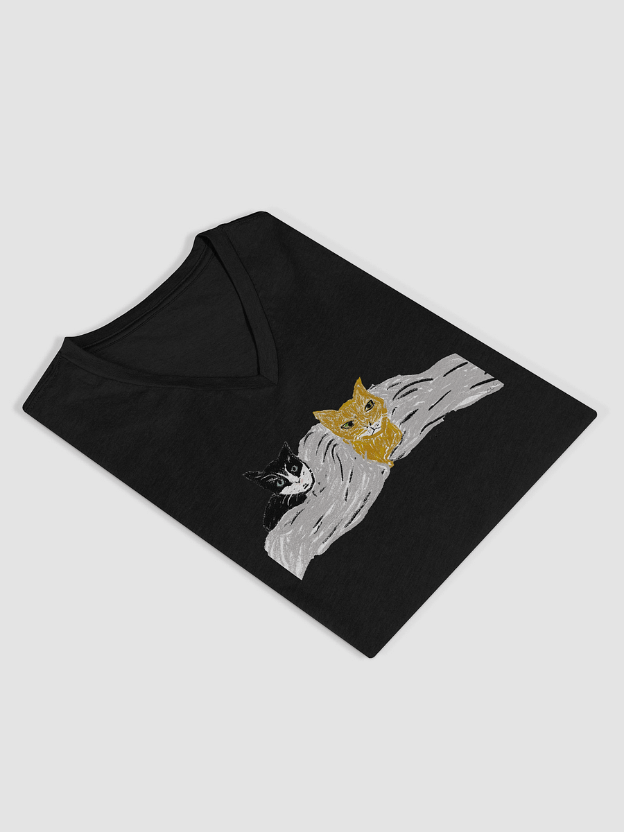 The Kitties Relaxed V-Neck Tee product image (49)