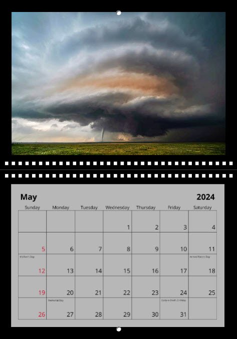 2024 Weather Calendar product image (7)