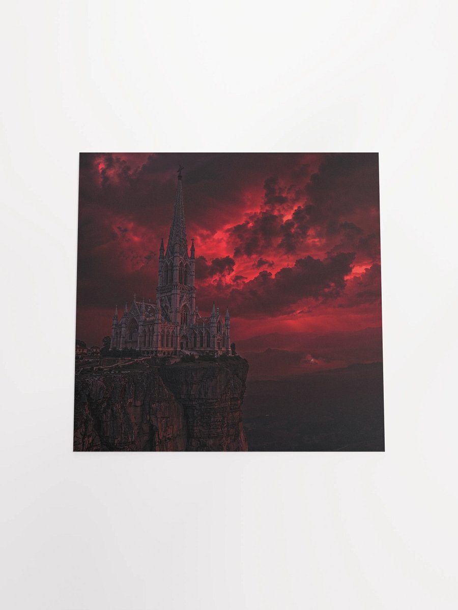 The Crimson Vigil Matte Poster product image (18)