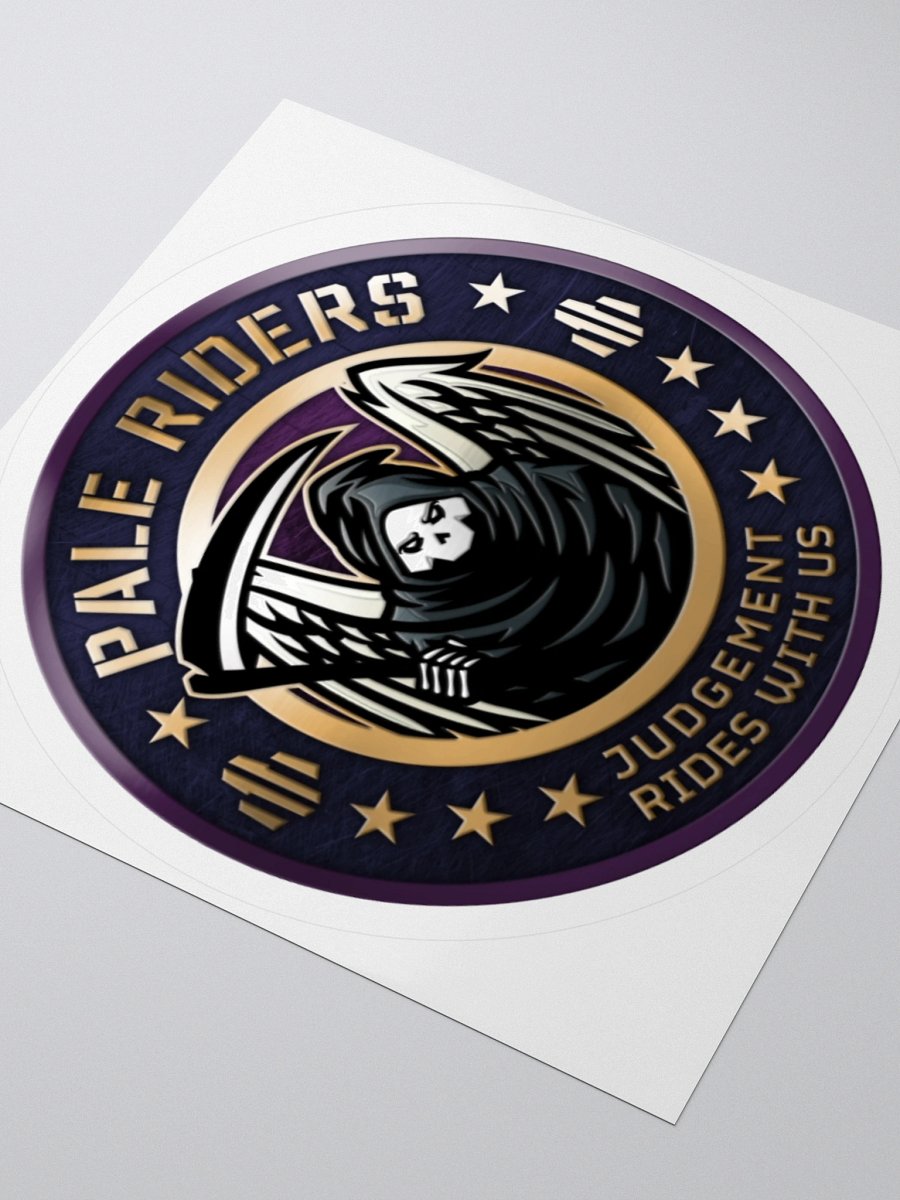 Pale Riders Metallic Sticker product image (1)