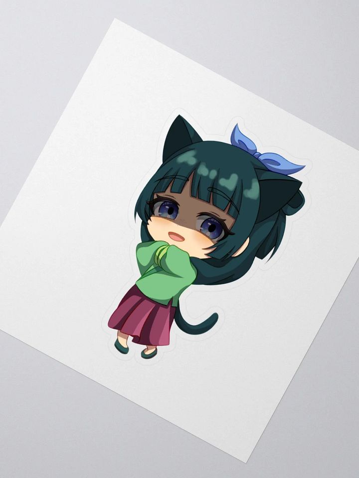 Chibi Maomao Cat Kiss Cut Stickers product image (5)