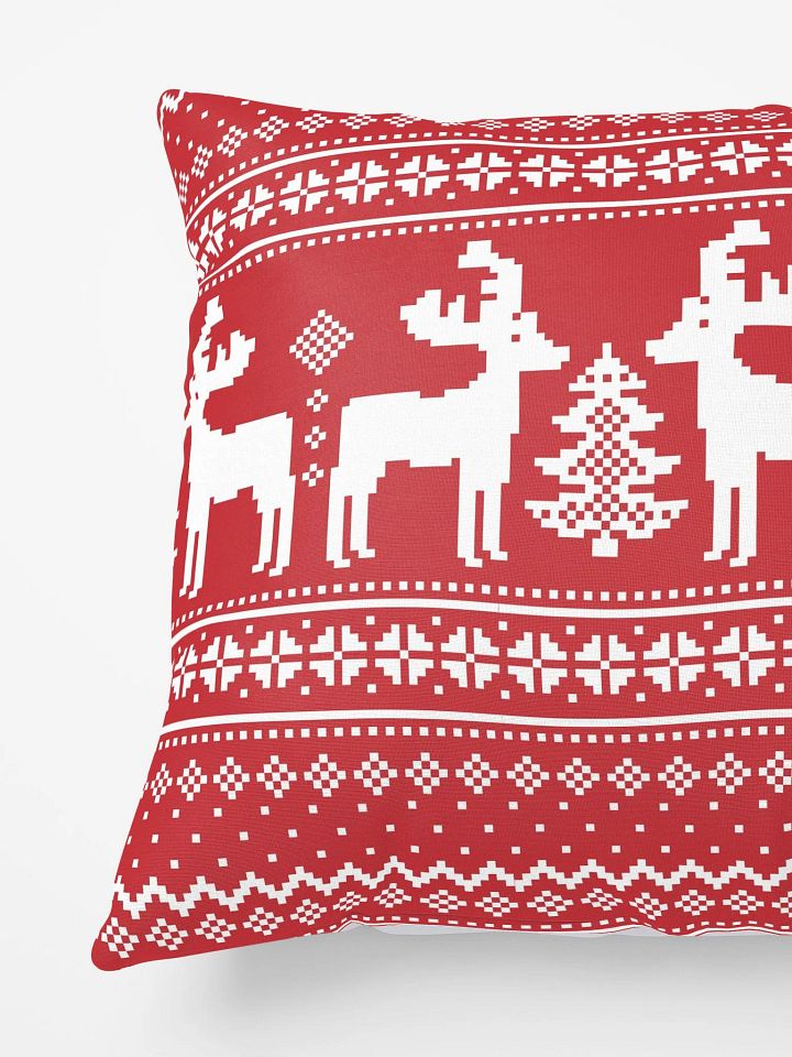 Winter Wonderland Reindeer Pillow product image (2)