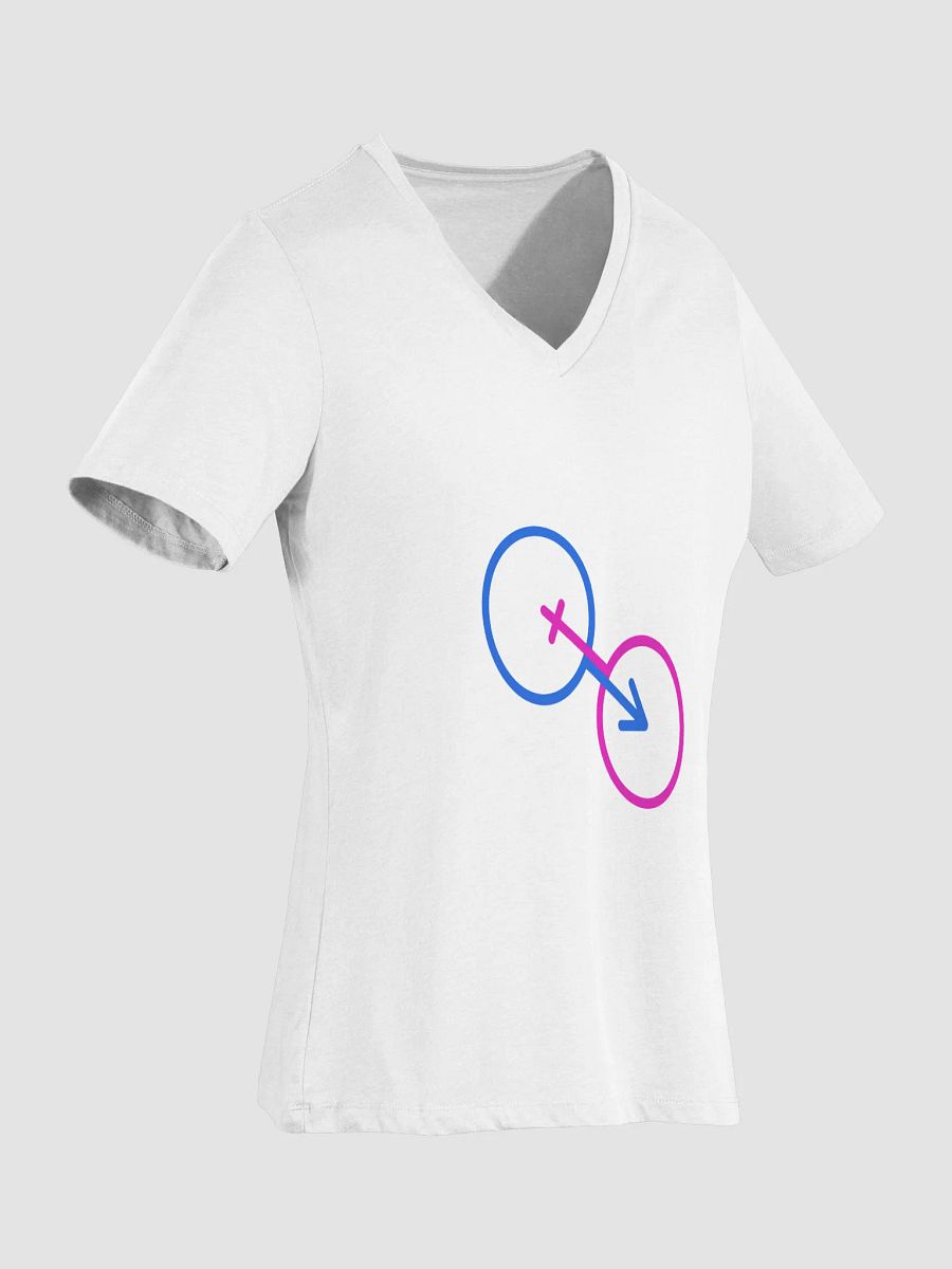 Connected Man & Woman Women's V-Neck Tee product image (2)