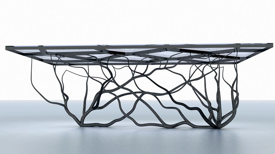 Voronoi Shortest Walk Parametric Furniture Design Grasshopper Rhino Files Download product image (2)