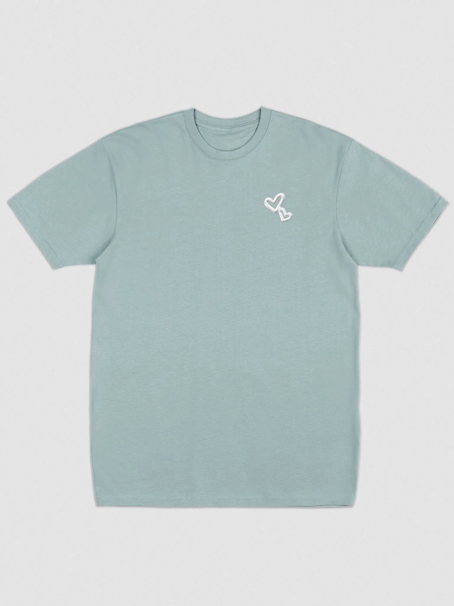 cait's lil hearts tee - embroidered product image (2)