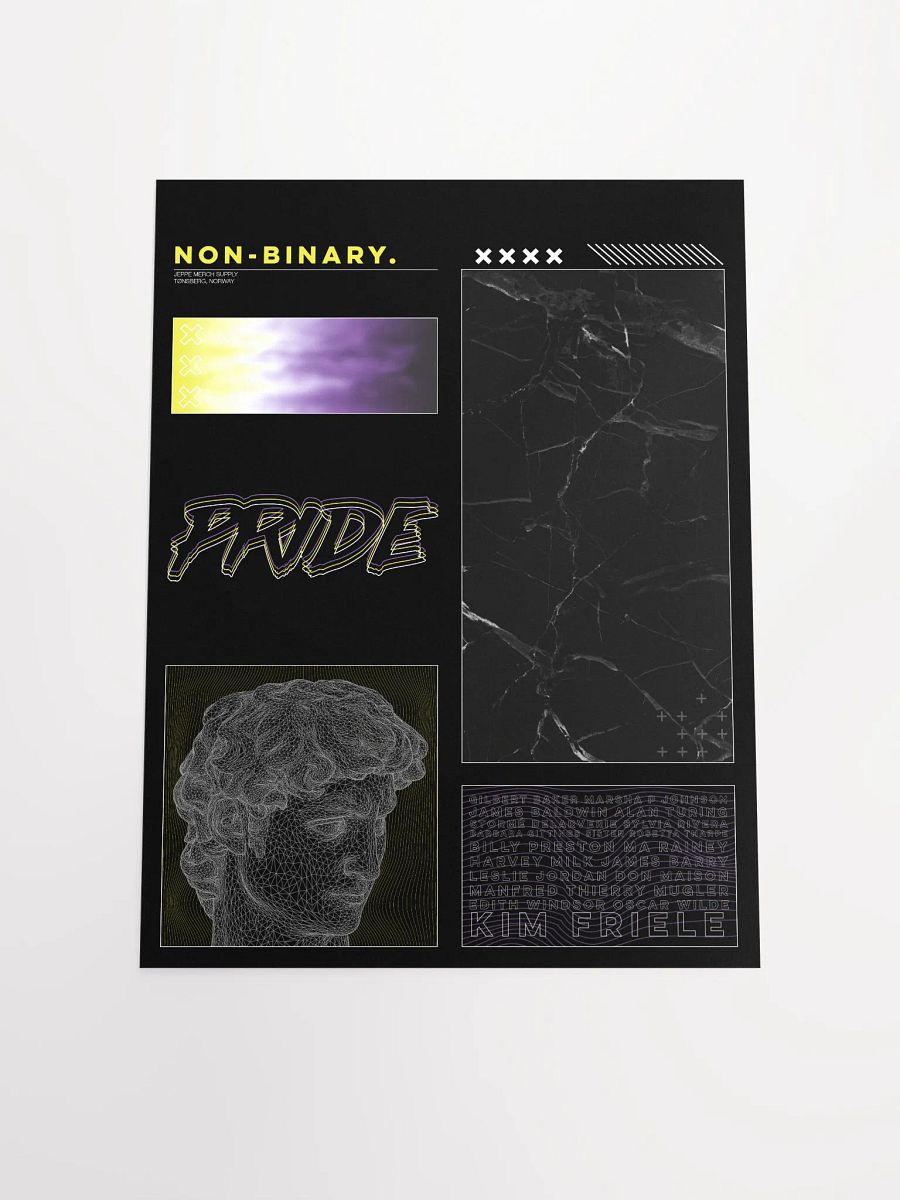 Non-Binary Pride Poster product image (7)