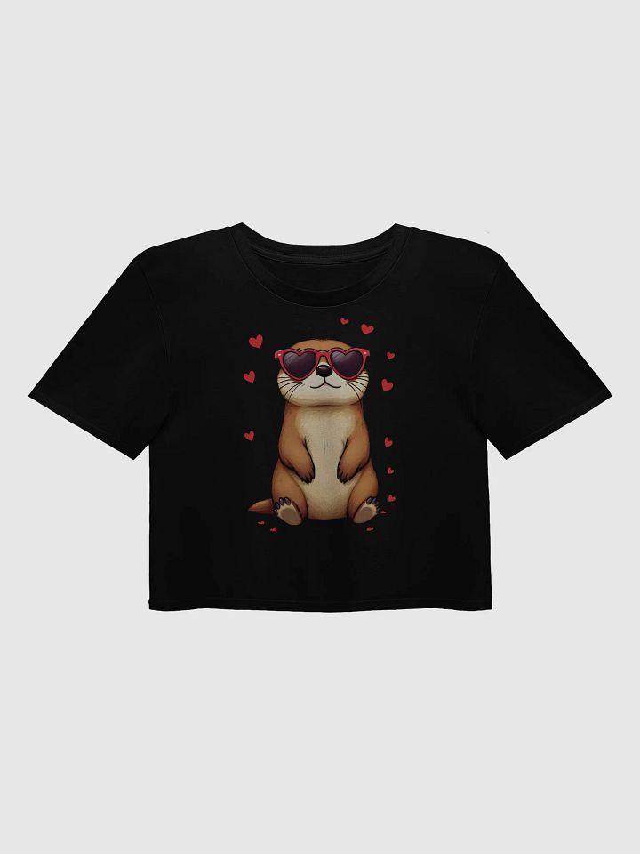 I Steal Hearts Valentines Day Animal Lovers Women's Crop Top product image (1)