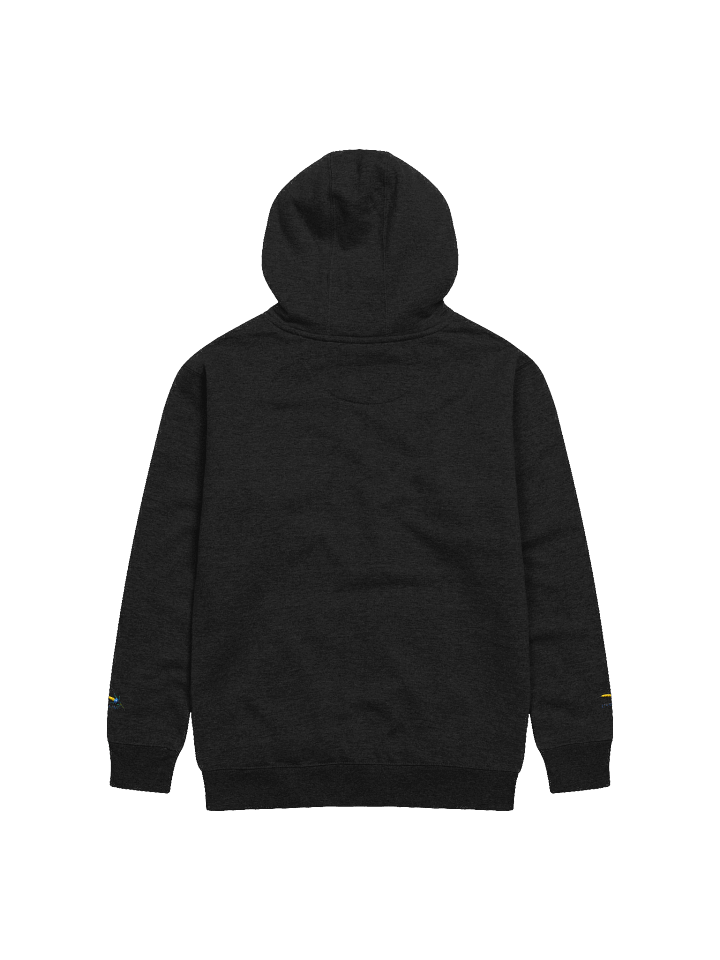 Ukraine Wheat Cornflower Agricultural Heritage Ukrainian Symbol | Cotton Heritage Unisex Premium Hoodie | Embroidered product image (2)