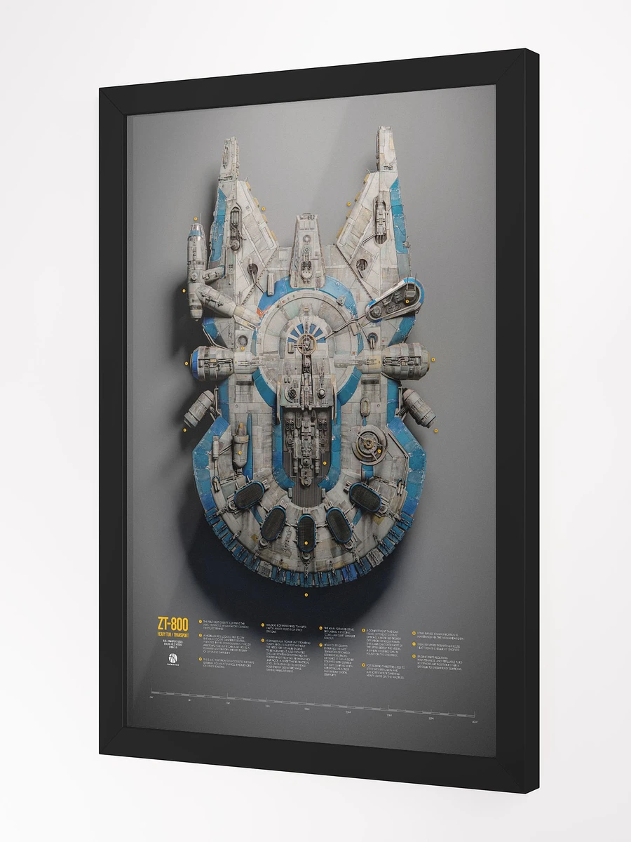 Poster - ZT-800 - Spaceship Overview Series product image (2)