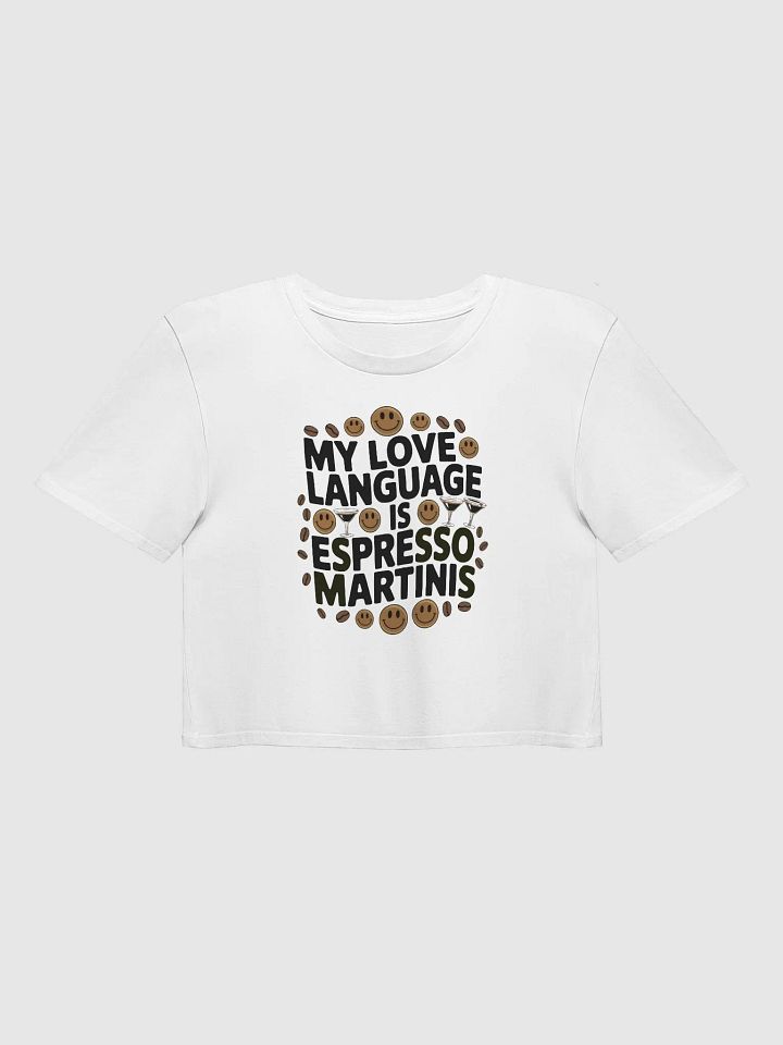 Espresso Martini Love - Crop Top product image (49)