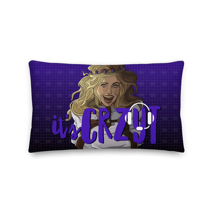 CRZYT All-Over Print Premium Pillow product image (2)