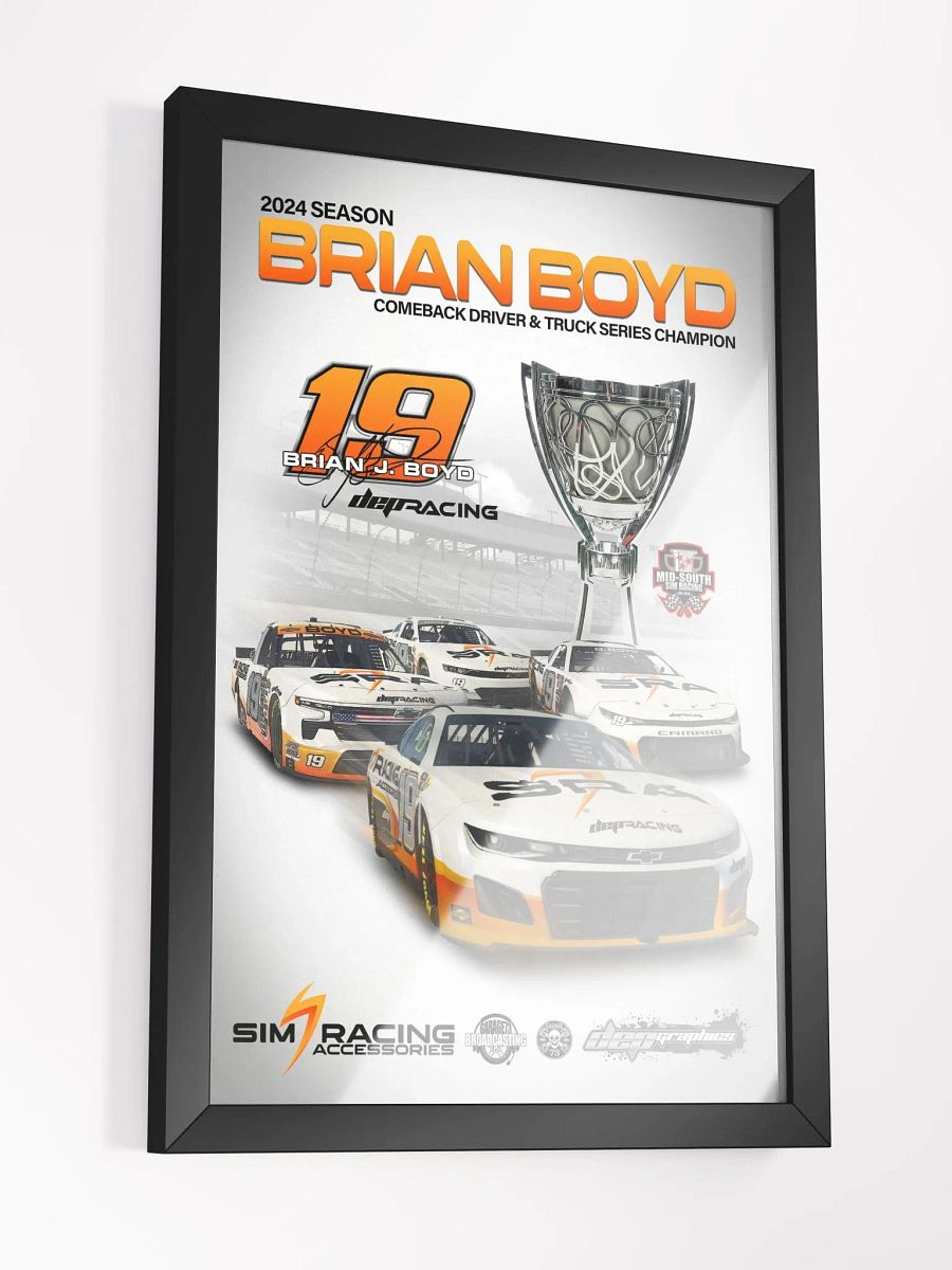 Brian Boyd Fleet Paints Framed Poster product image (5)