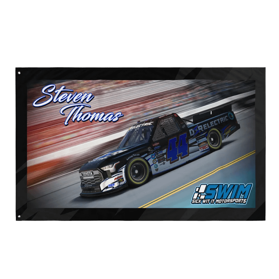 Steven Thomas #44 Driver Flag product image (3)