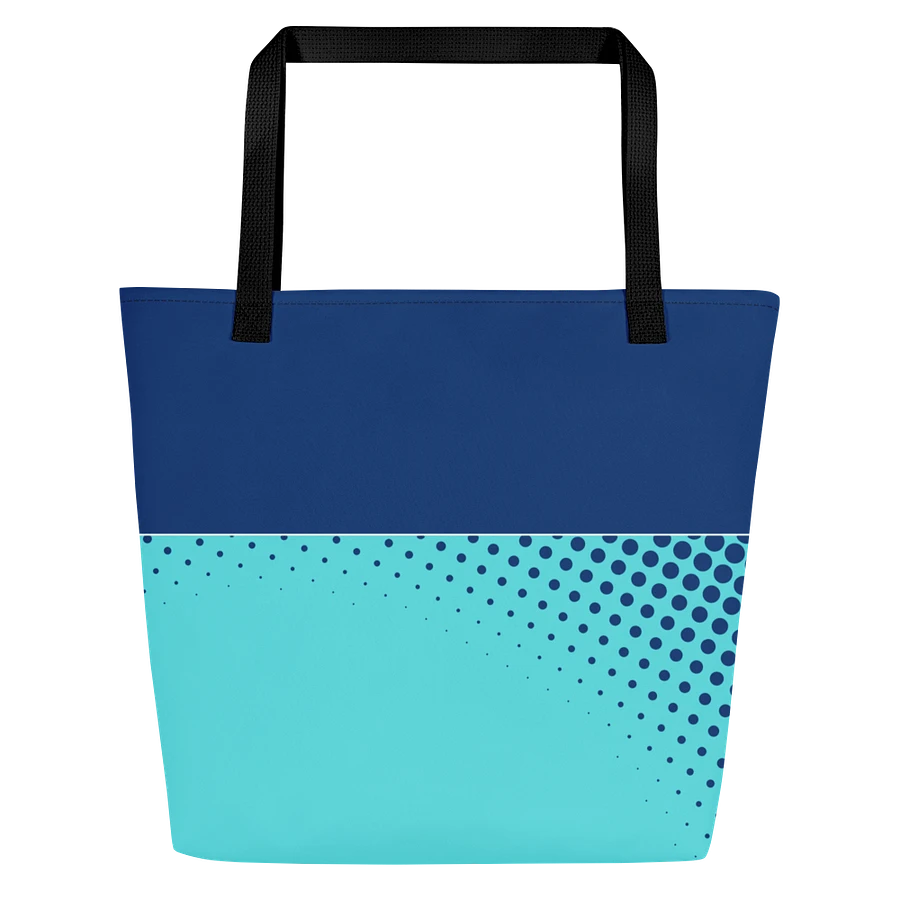 Blue Floral Tote Bag product image (2)
