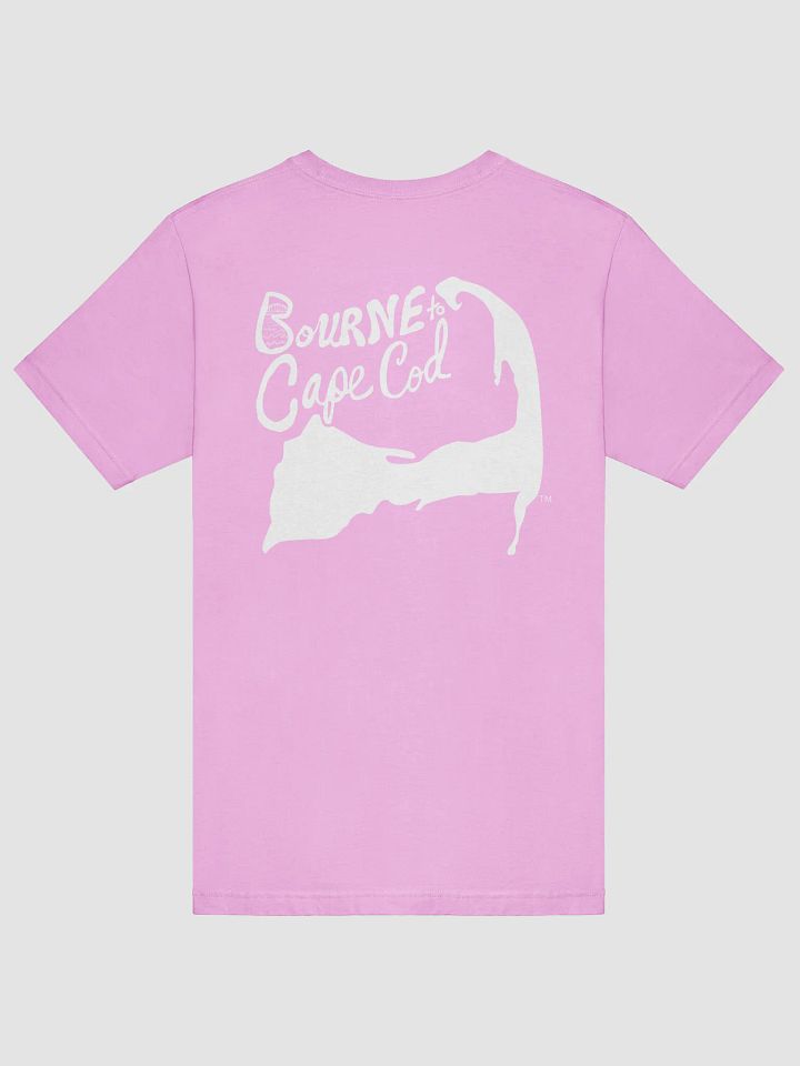 Women's | BOURNE to Cape Cod™ | Supersoft T-Shirt by Bella+Canvas | White Logo on Pastel Colors product image (20)