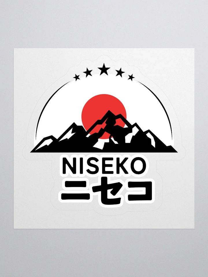 Niseko Ski Resort Travel Sticker for Suitcases, Five Star Mountain product image (1)