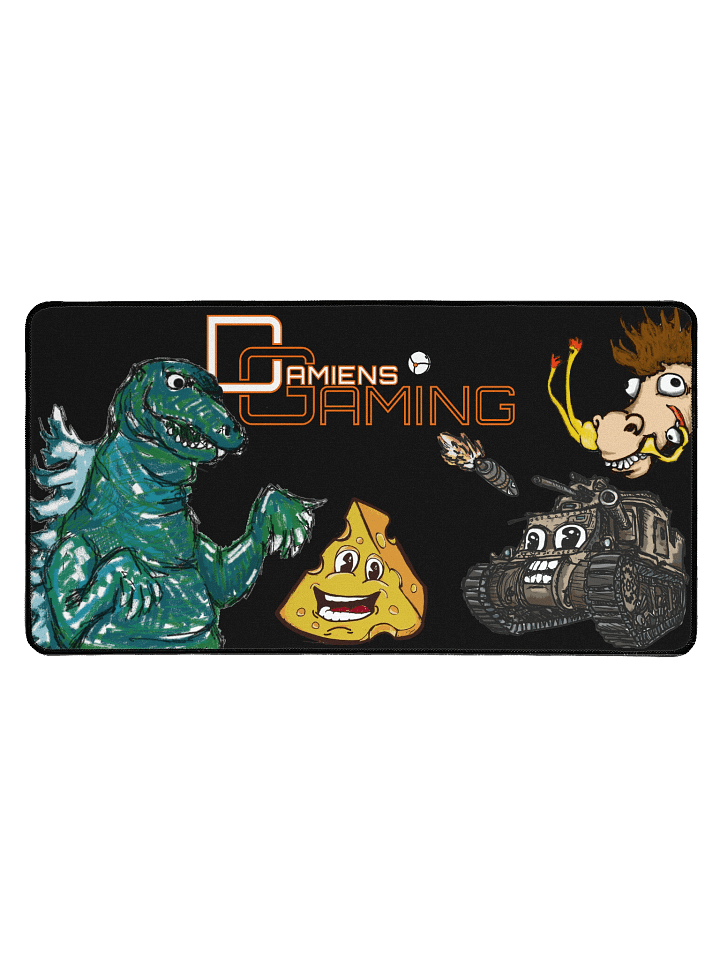 DamiensGaming Collage Desk Mat product image (1)