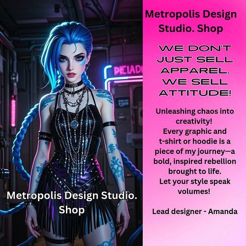 We don't just sell apparel. We sell Attitude! - MetropolisDesignStudio.Shop