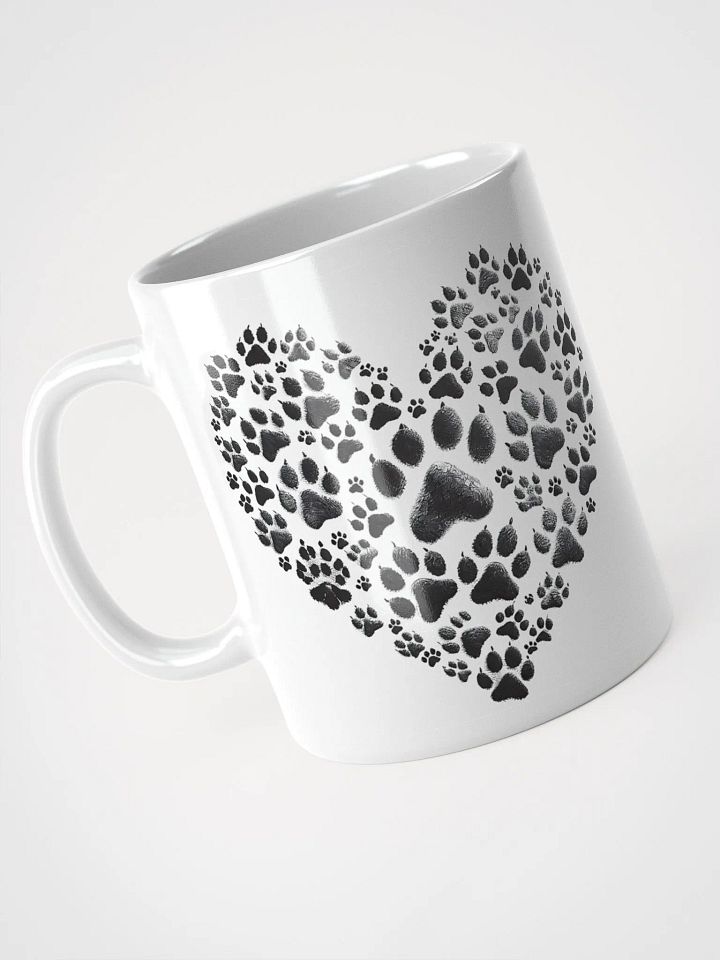 Paws of Love White Glossy Mug product image (2)