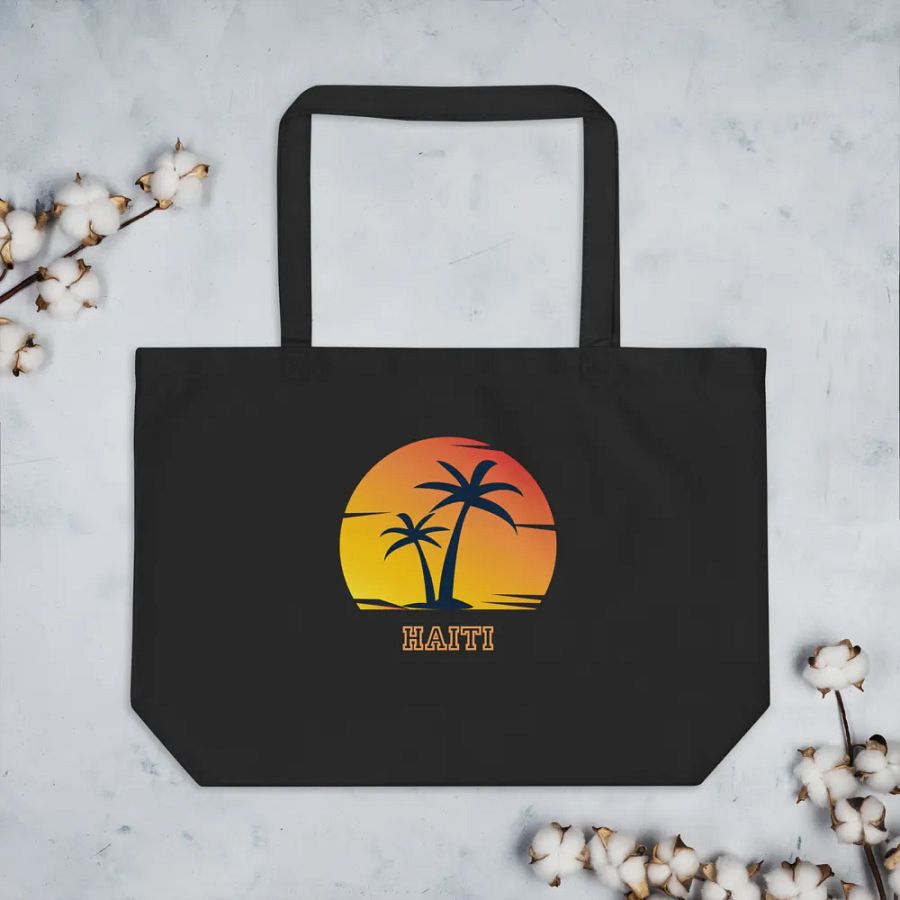 Sunset Palms Eco Tote product image (7)