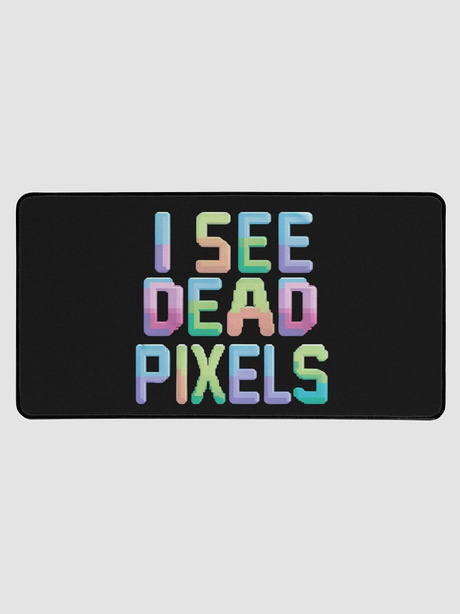 I Sea Dead Pixels Desk Mat product image (1)