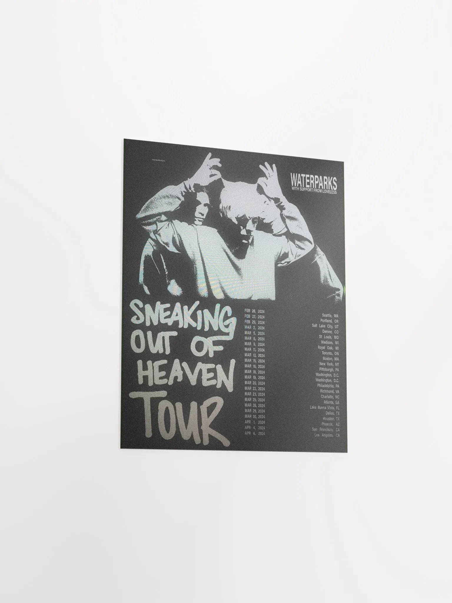 SOOH TOUR POSTER WHITE product image (9)